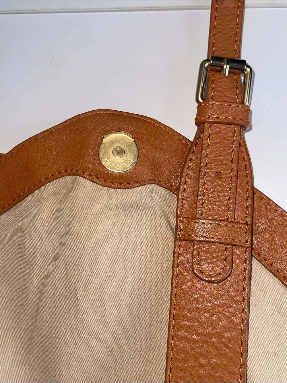 See By Chloe Cognac Brown Leather Tassel Saddle Shoulder Bag - Picture 16 of 16